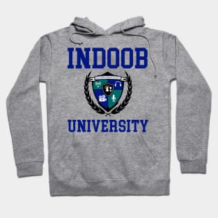 Indoob University with Emblem Hoodie